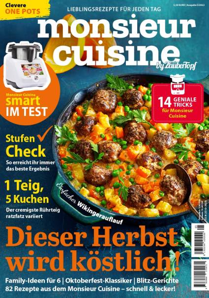 Magazin Monsieur Cuisine Cover Ausgabe 5-22