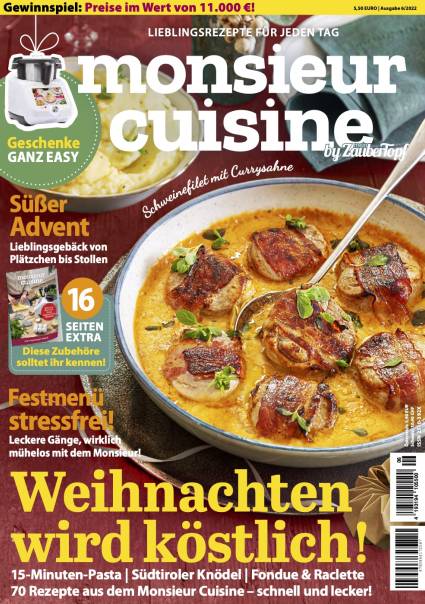 Weihnachtsmagazin Monsieur Cuisine