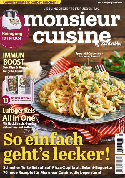 Magazin Monsieur Cuisine Cover Ausgabe 1-23