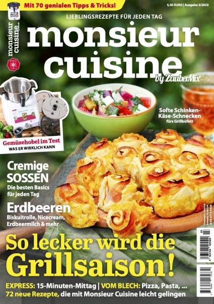 Monsieur Cuisine Cover Ausgabe 03/23