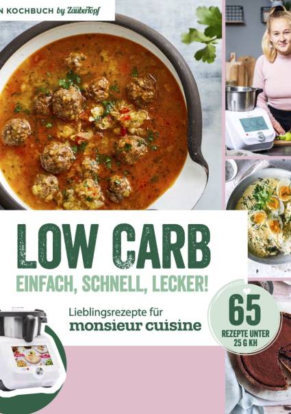 Buch Low Carb Rezepte Monsieur Cuisine