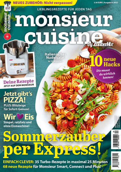 Monsieur Cuisine Cover Ausgabe 04/23