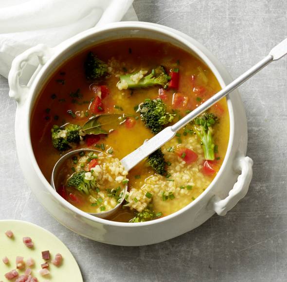 Bulgur-Brokkoli-Eintopf