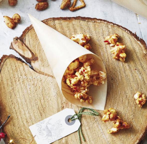 Chili-Karamell-Popcorn