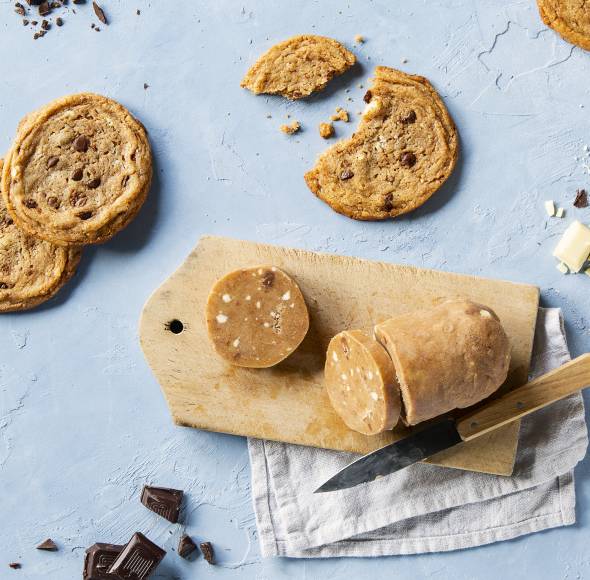 Chocolate Cookies von der Rolle