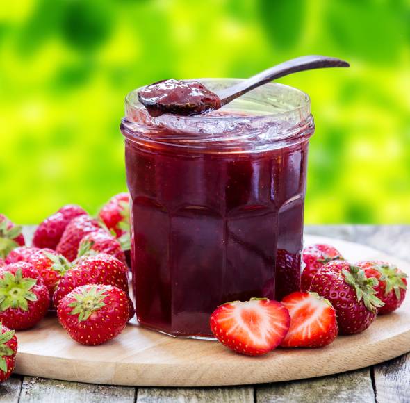 Erdbeerkonfitüre