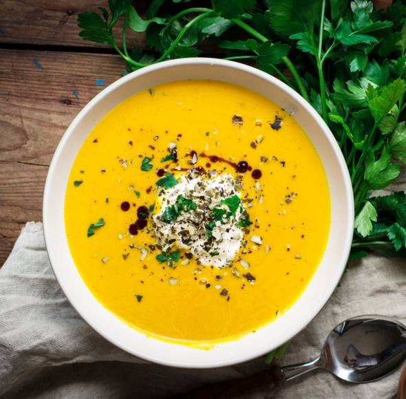 Feine Kürbissuppe mit dem Monsieur Cuisine