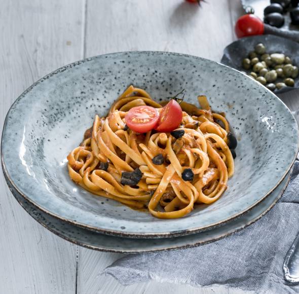 Fettuccine alla puttanesca