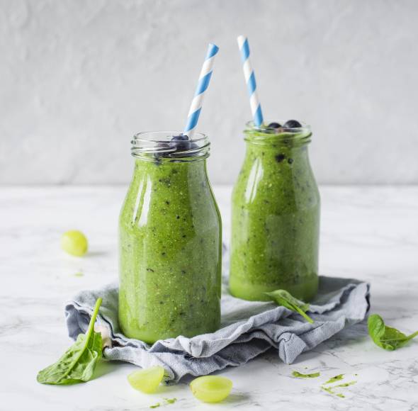 Grüner Anti-Aging-Turbo