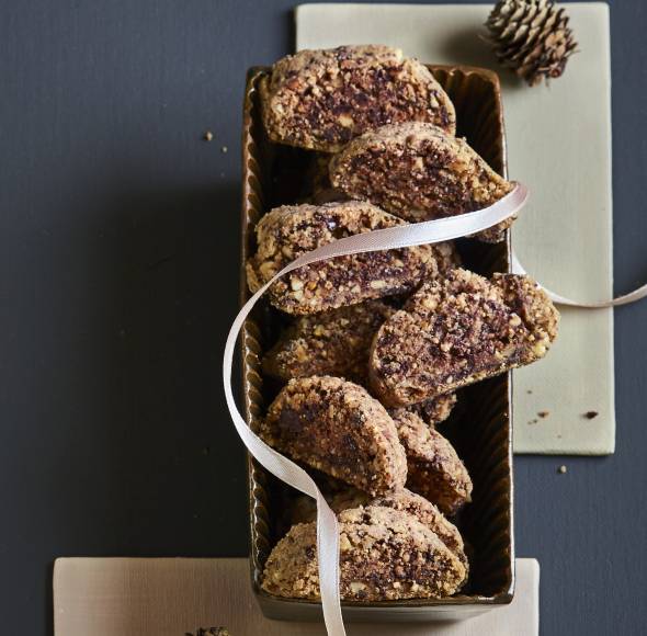 Haselnuss-Schoko-Biscotti