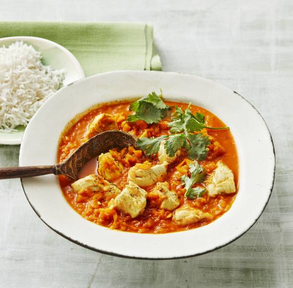 Indisches Hähnchencurry