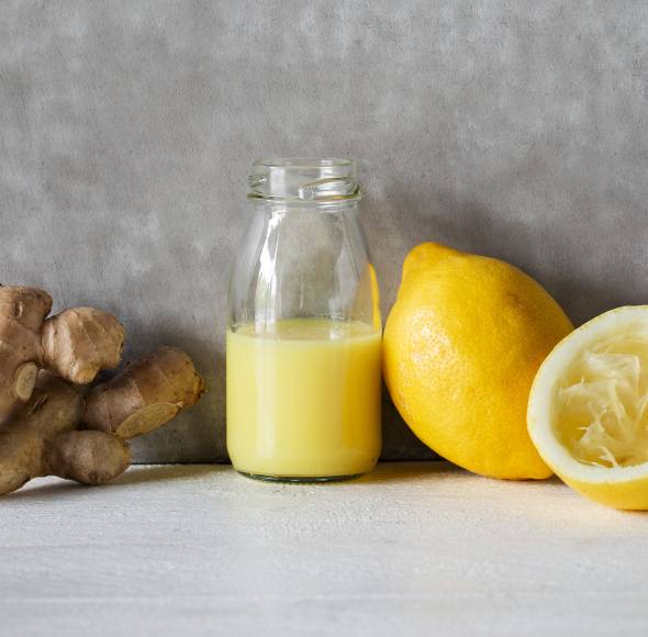 Ingwer-Zitrone-Shot