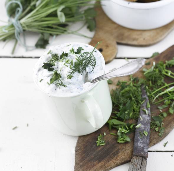 Kräuter-Quarkdip