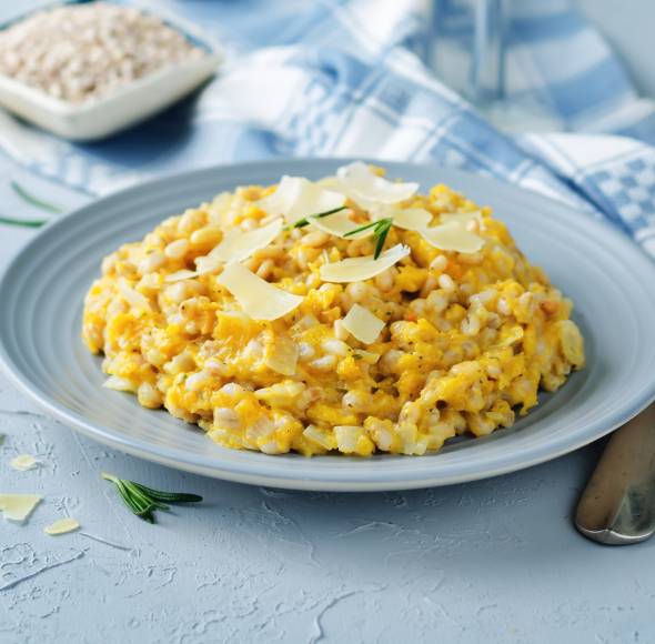 Kürbisrisotto