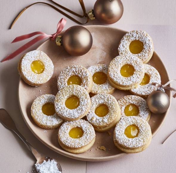 Lemon-Curd-Plätzchen