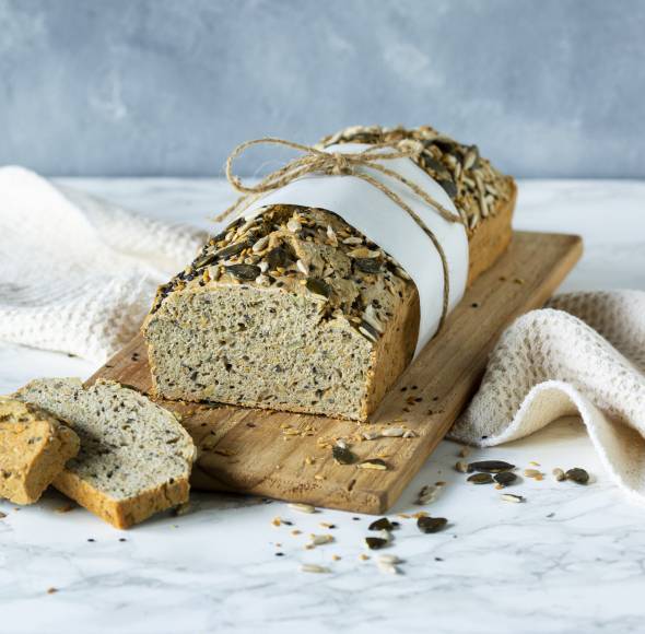 Mischbrot aus der Kastenform