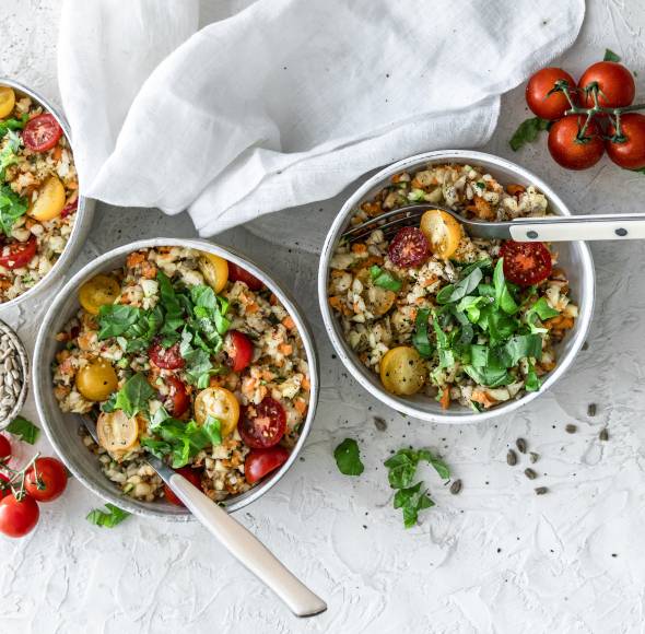 Ratzfatz-Gemüsesalat