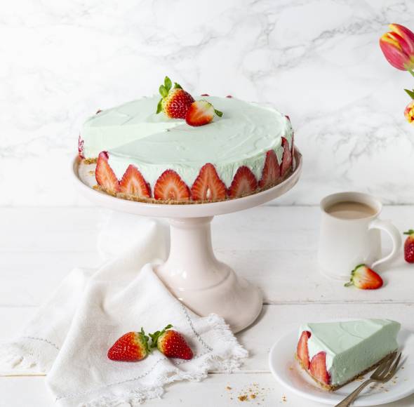 No-Bake-Philadelphia- Waldmeister-Torte