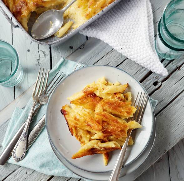 Nudelauflauf à la Carbonara