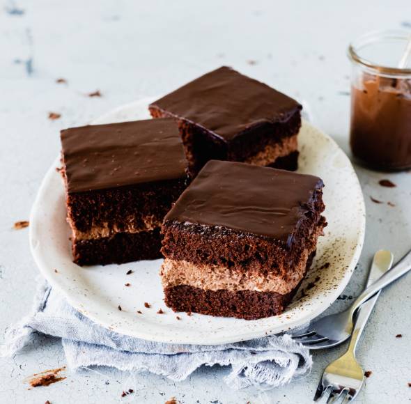 Nutellakuchen vom Blech