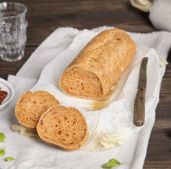 Pikantes Tomatenbrot