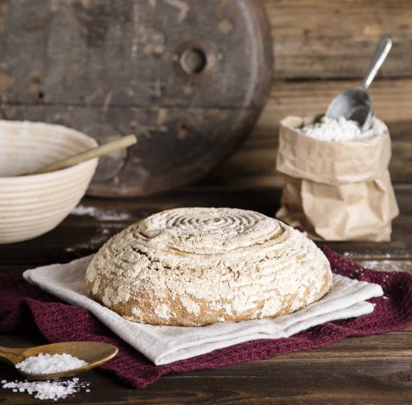 Sauerteig-Mischbrot