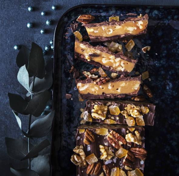 Schoko-Nuss-Karamell