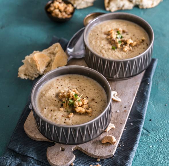 Vegetarische Sauerkrautsuppe