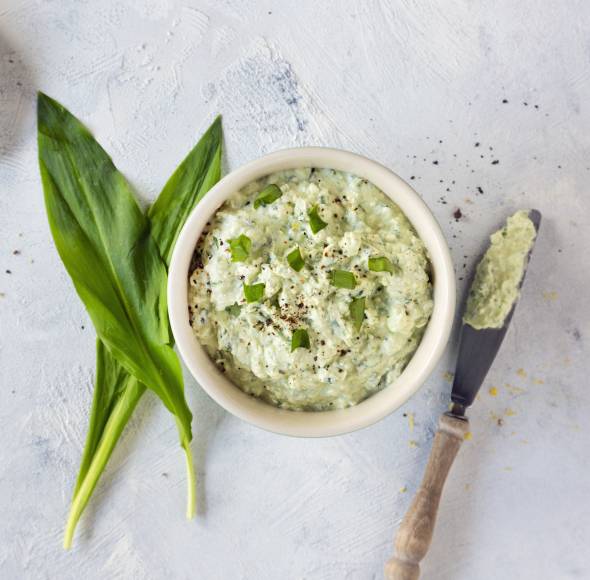 Bärlauchfrischkäse