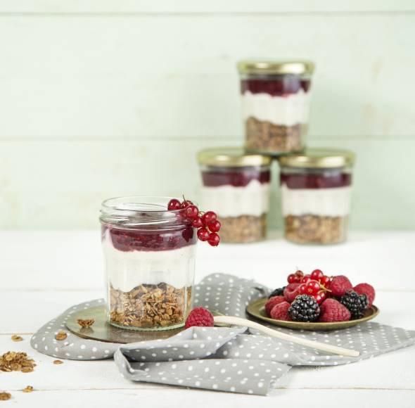 Beerentiramisu im Glas