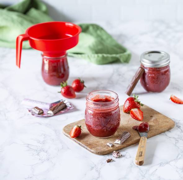 Erdbeerkonfitüre "Yogurette"