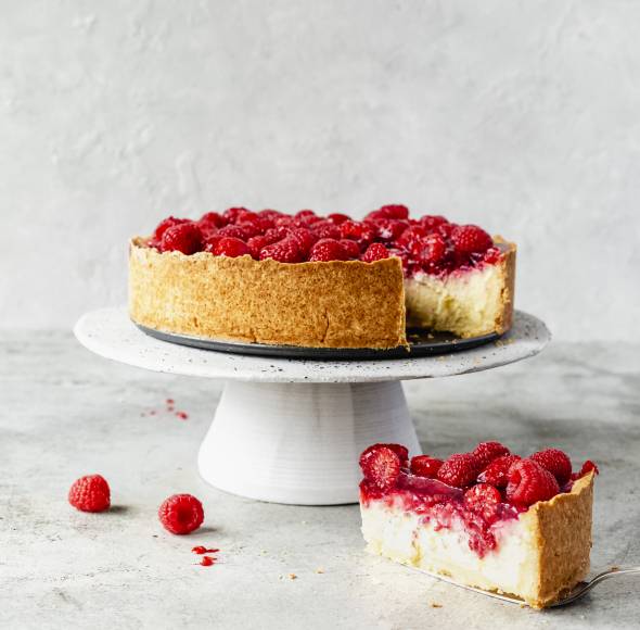 Himbeer-Schmand-Kuchen