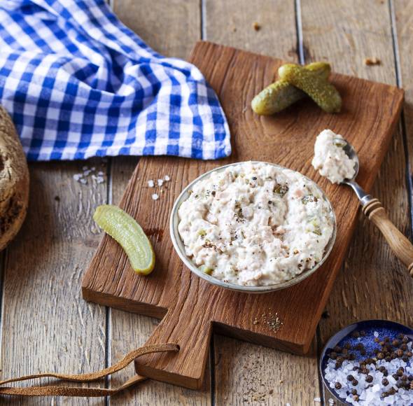 Klassischer Fleischsalat