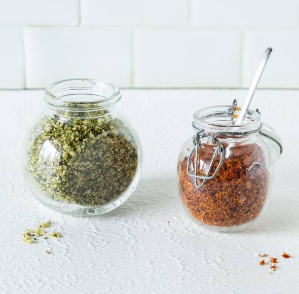 Kräutermischung für Pesto zum Selbstanrühren