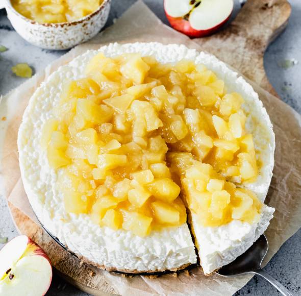 Milchreis-Apfel-Kuchen – der Klassiker mal anders