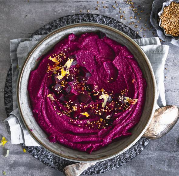 Rote-Bete-Hummus