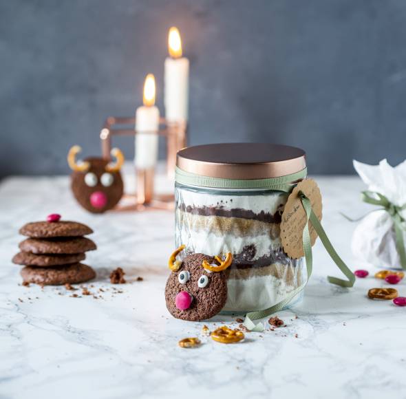Rudolph-Cookie-Backmischung