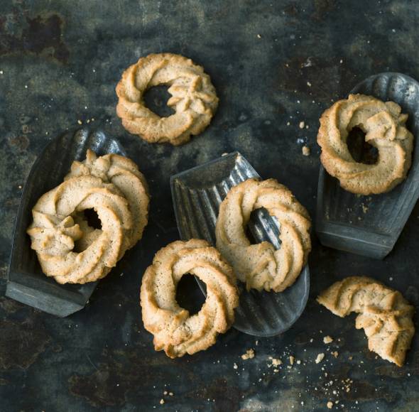 Schnelle Walnussringe