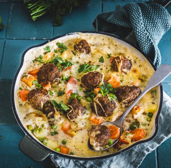 Wikinger-Auflauf mit dem Monsieur Cuisine