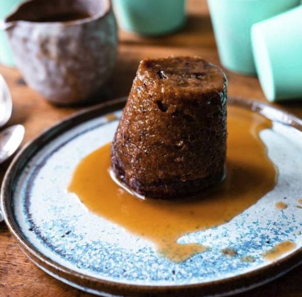 Dattelpudding aus dem Dampfgaraufsatz