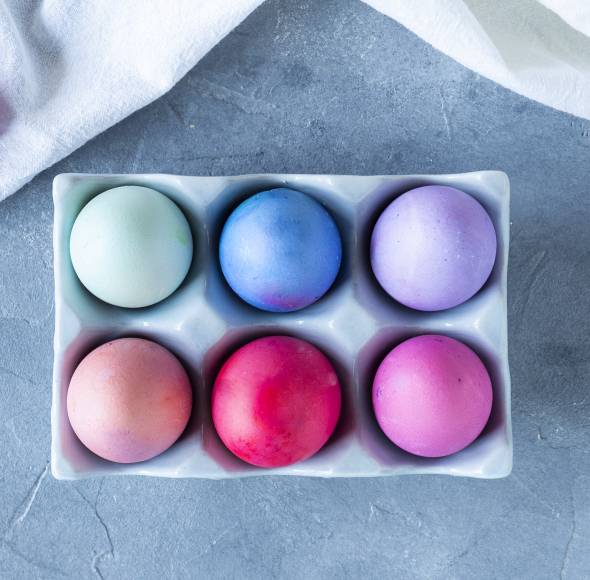 Eier färben und kochen mit dem Monsieur Cuisine