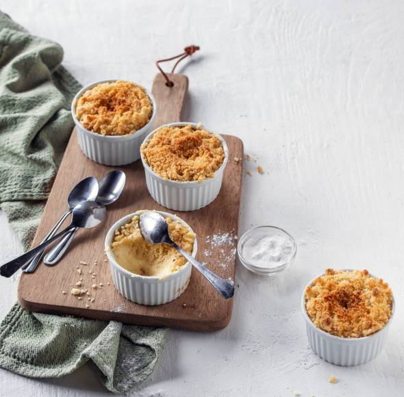 Gegrillte Mini-Käsekuchen