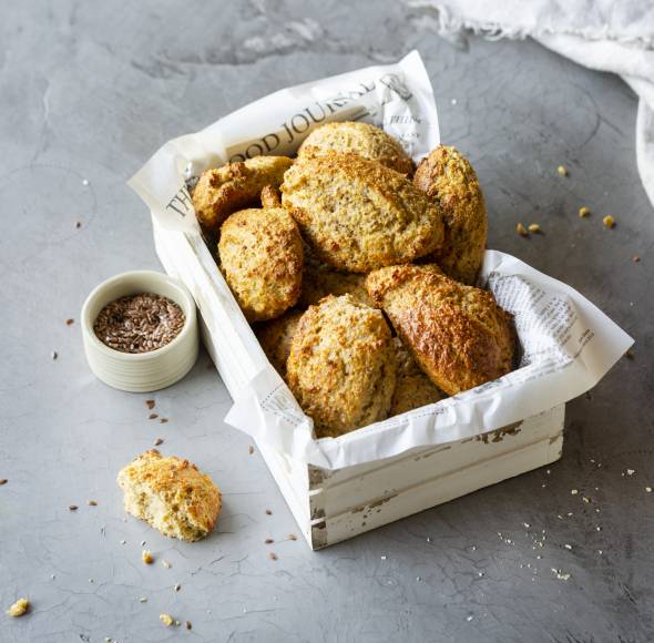 Haferkleie-Brötchen