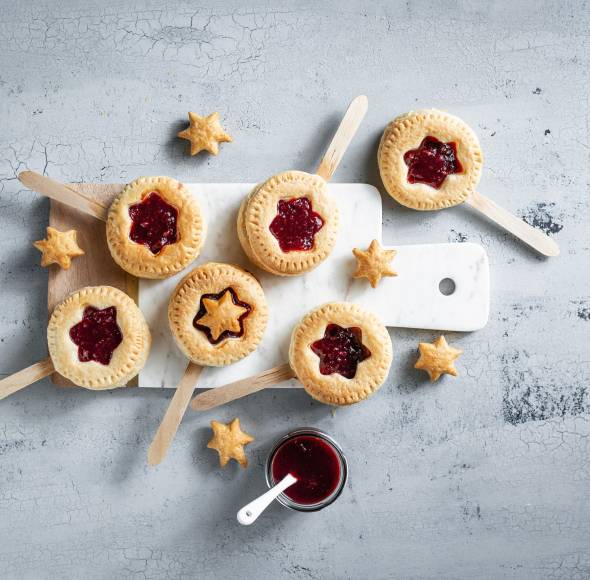 Blätterteig-Fruchtpies