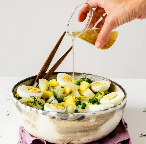 Kartoffel-Kohlrabi-Salat