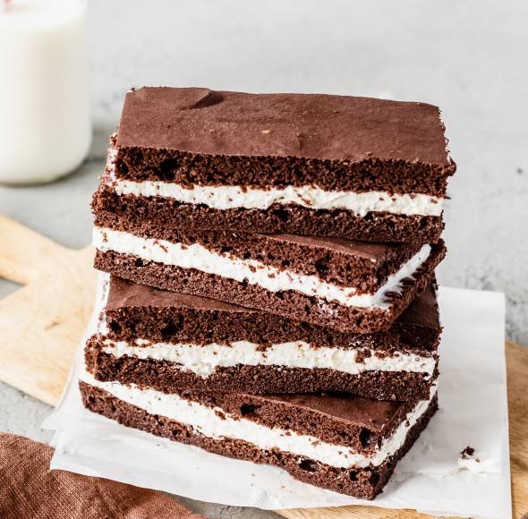 Low-Carb-Milchschnitte