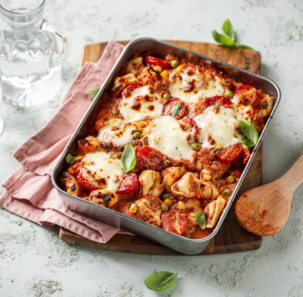 20-Minuten-Tortelliniauflauf