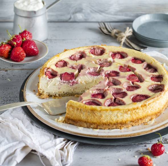 Low-Carb-Käsekuchen