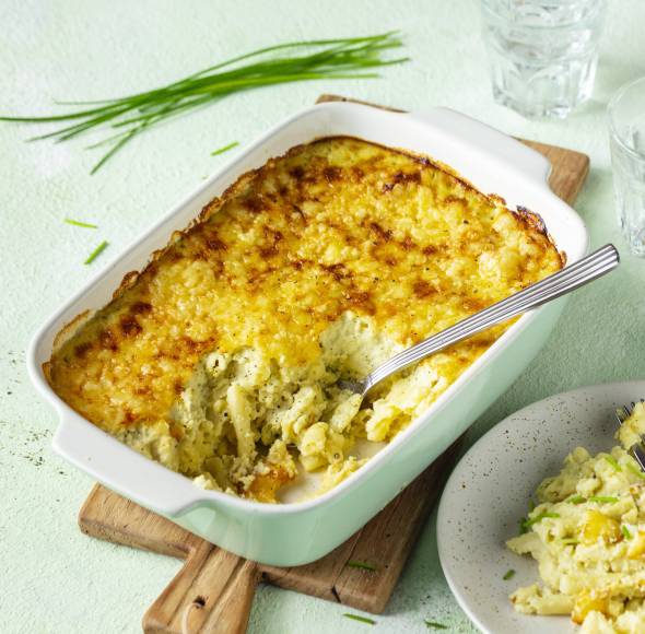 Mac and Cheese mit Gemüse