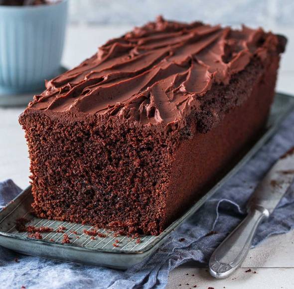 „Nutella"-Kuchen mit Schmand